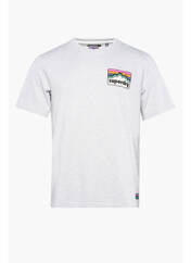 T-shirt gris SUPERDRY pour homme seconde vue