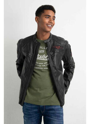 Veste casual gris PETROL INDUSTRIES pour homme