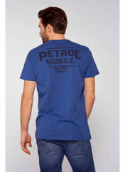 T-shirt bleu PETROL INDUSTRIES pour homme seconde vue