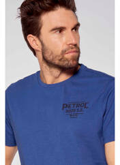 T-shirt bleu PETROL INDUSTRIES pour homme seconde vue