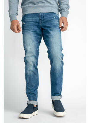 Jeans coupe slim bleu PETROL INDUSTRIES pour homme