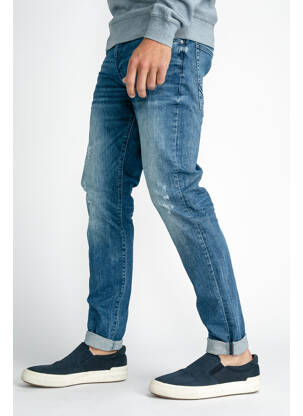 Jeans coupe slim bleu PETROL INDUSTRIES homme