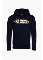 Sweat-shirt à capuche bleu SUPERDRY pour homme seconde vue