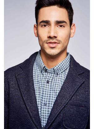 Blazer bleu PETROL INDUSTRIES homme