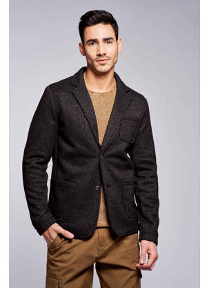 Blazer noir PETROL INDUSTRIES homme