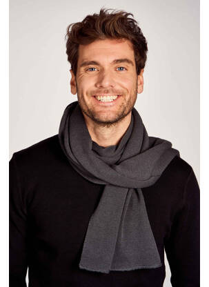Echarpe gris PETROL INDUSTRIES homme