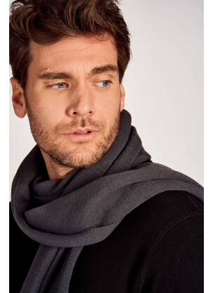 Echarpe gris PETROL INDUSTRIES homme