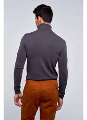 Pull col roulé gris PETROL INDUSTRIES pour homme seconde vue