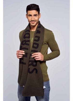 Echarpe noir PETROL INDUSTRIES homme