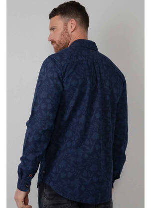 Chemise manches longues bleu PETROL INDUSTRIES homme