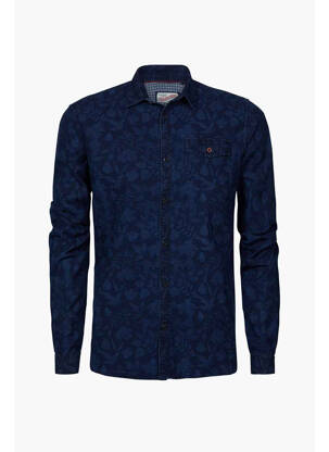 Chemise manches longues bleu PETROL INDUSTRIES homme