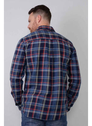Chemise manches longues rouge PETROL INDUSTRIES homme