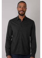 Chemise manches longues noir PETROL INDUSTRIES pour homme seconde vue