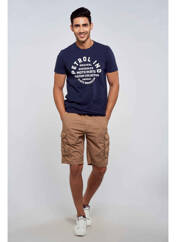 T-shirt bleu PETROL INDUSTRIES pour homme seconde vue