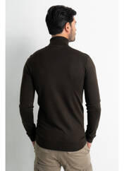 Pull col roulé marron PETROL INDUSTRIES pour homme seconde vue