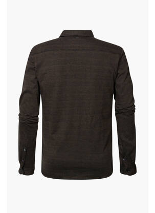 Chemise manches longues gris PETROL INDUSTRIES homme