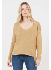 Pull marron PLEASE pour femme seconde vue