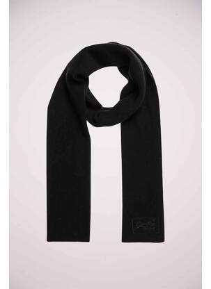 Echarpe noir SUPERDRY homme