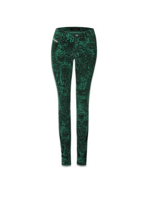 Jeans coupe droite vert DIESEL femme