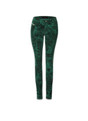 Jeans coupe droite vert DIESEL pour femme seconde vue