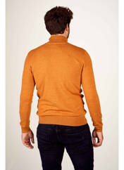 Pull col roulé orange HAZE&FINN pour homme seconde vue