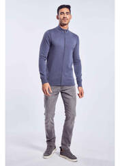 Gilet manches longues bleu HAZE&FINN pour homme seconde vue