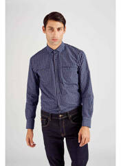 Chemise manches longues bleu LE FABULEUX MARCEL DE BRUXELLES pour homme seconde vue