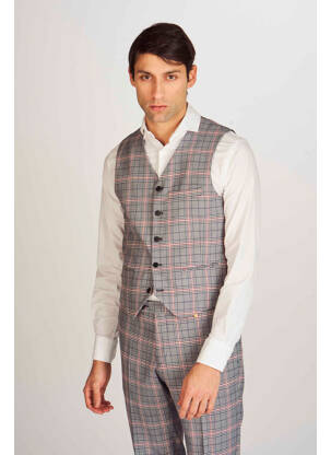 Gilet sans manche bleu LE FABULEUX MARCEL DE BRUXELLES homme
