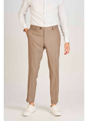 Pantalon chino marron LE FABULEUX MARCEL DE BRUXELLES homme