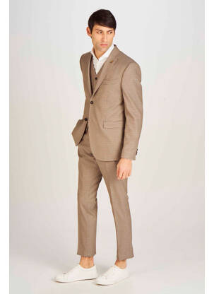 Pantalon chino marron LE FABULEUX MARCEL DE BRUXELLES homme