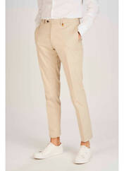 Pantalon chino beige LE FABULEUX MARCEL DE BRUXELLES pour homme seconde vue