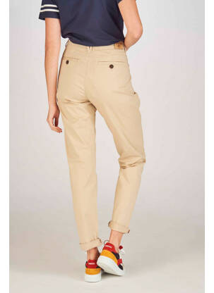 Pantalon chino beige LE FABULEUX MARCEL DE BRUXELLES femme
