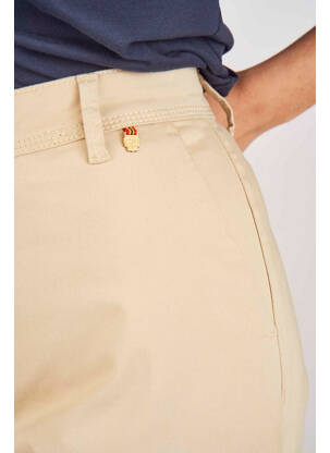 Pantalon chino beige LE FABULEUX MARCEL DE BRUXELLES femme