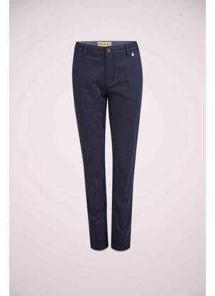 Pantalon chino bleu LE FABULEUX MARCEL DE BRUXELLES femme