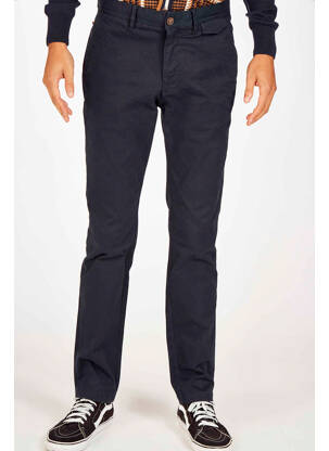 Pantalon chino bleu LE FABULEUX MARCEL DE BRUXELLES homme