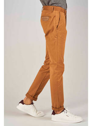 Pantalon chino marron LE FABULEUX MARCEL DE BRUXELLES homme
