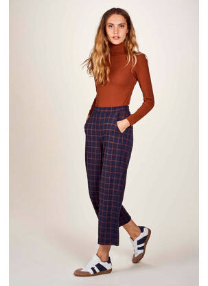 Pantalon 7/8 bleu LE FABULEUX MARCEL DE BRUXELLES femme