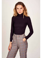 Pull col roulé noir LE FABULEUX MARCEL DE BRUXELLES pour femme seconde vue