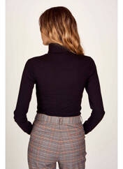 Pull col roulé noir LE FABULEUX MARCEL DE BRUXELLES pour femme seconde vue