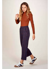 Pull col roulé marron LE FABULEUX MARCEL DE BRUXELLES pour femme seconde vue