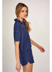 Polo bleu LE FABULEUX MARCEL DE BRUXELLES pour femme seconde vue