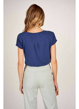 T-shirt bleu LE FABULEUX MARCEL DE BRUXELLES femme