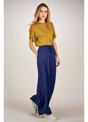Pantalon droit bleu LE FABULEUX MARCEL DE BRUXELLES femme