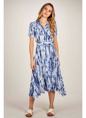 Robe longue bleu LE FABULEUX MARCEL DE BRUXELLES pour femme