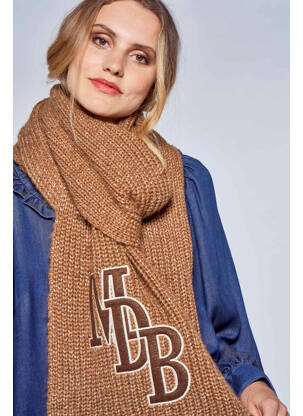 Echarpe marron LE FABULEUX MARCEL DE BRUXELLES femme