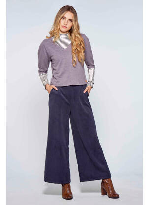 Sweat-shirt violet LE FABULEUX MARCEL DE BRUXELLES femme