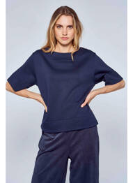 Pull bleu LE FABULEUX MARCEL DE BRUXELLES femme