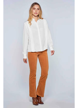 Pantalon flare marron LE FABULEUX MARCEL DE BRUXELLES femme