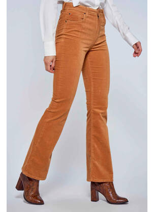 Pantalon flare marron LE FABULEUX MARCEL DE BRUXELLES femme