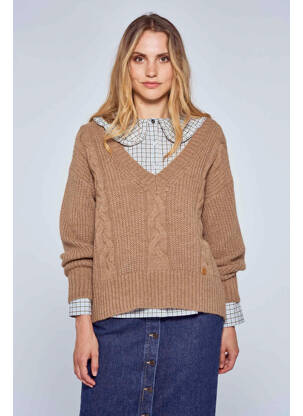 Pull beige LE FABULEUX MARCEL DE BRUXELLES femme